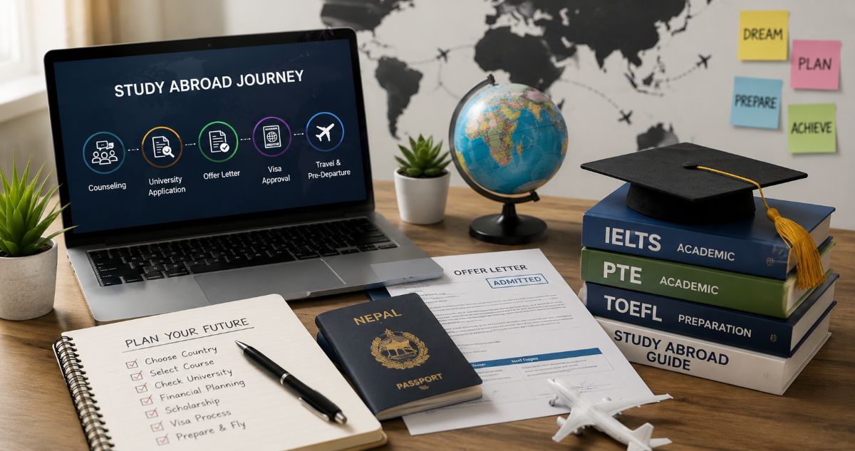 Study Abroad Process | Global Reach Nepal